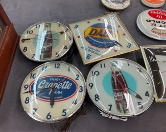SAMPLE PHOTO ADVERTISING CLOCKS