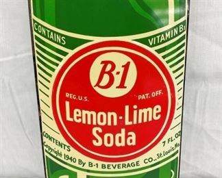 EMB. B-1 BOTTLE SIGN