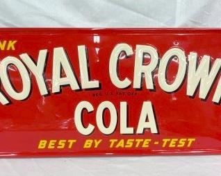 1951 EMB. ROYAL CROWN COLA