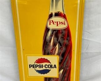 EMB. PEPSI COLA SIGN