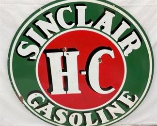 48IN PORC. DS SINCLAIR HC SIGN