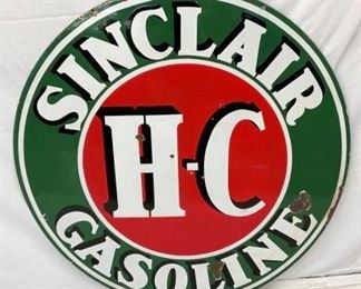 SIDE 2 PORC. 48IN HC SINCLAIR SIGN