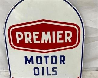 PORC. PREMIER MOTOR OIL SIGN