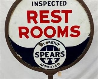 30IN PORC. INSPECTED SIGN