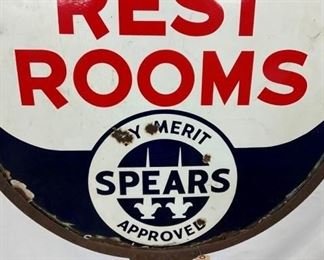 CLOSEUP SPEARS REST ROOMS