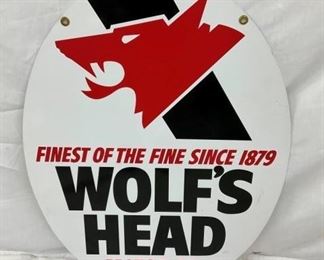 SIDE 2 WOLFS HEAD SIGN