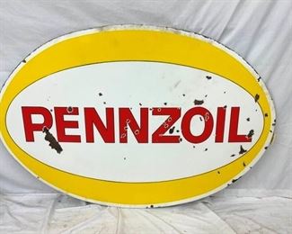 60X40 PORC. DS PENNZOIL UNUSUAL SIZE