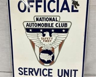 PORC. OFFICAL SERVICE UNIT SIGN
