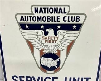 AUTOMOBILE CLUB 18X21 1/2