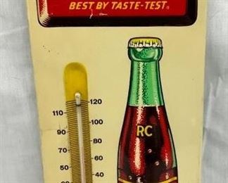 HEAVILY EMB. ROYAL CROWN THERMOMETER