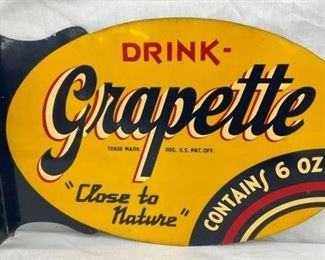 RARE GRAPETTE DRINK FLANGE