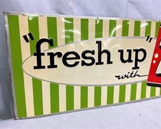 EMB. DATED 1954 7UP SIGN