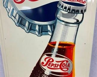 EMB. VERTICAL PEPSI SIGN
