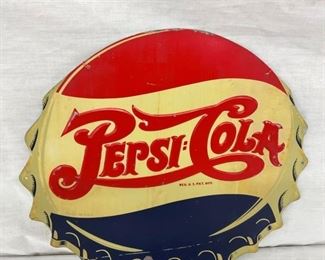 CLOSEUP EARLY CAP SIGN