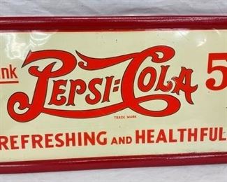 EMB. PEPSI DOUBLE DOT COLA 25X13