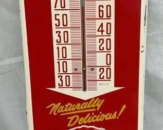 1957 TRU ADE THERMOMETER W/ CAP