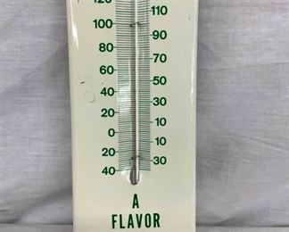 CLOSEUP CANADA DRY THERMOMETER