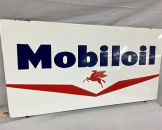 COOKIE CUTTER MOBILOIL SIGN