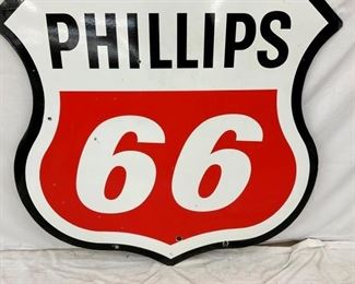 47IN PORC. DS PHILLIPS 66 SIGN