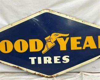 1960 DS GOODYEARE TIRES SIGN