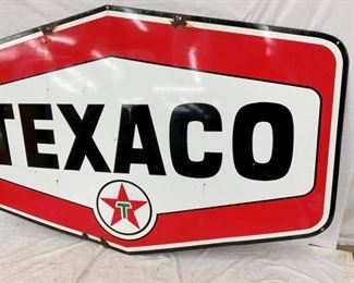 RIGHTSIDE PORC. TEXACO SIGN