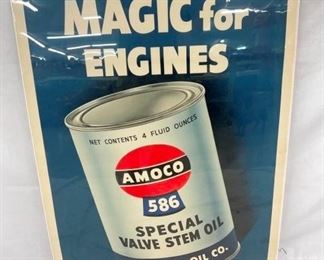 OLD STOCK AMOCO WINDOW STICKER