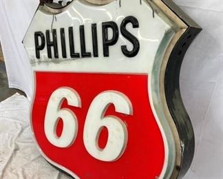 PHILLIPS 66 CAN SIGN EMB.