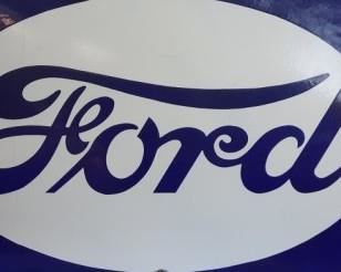 MEASURES 40X26 PORC. FORD SIGN