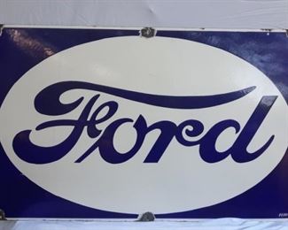 PORC. FORD DEALER SIGN