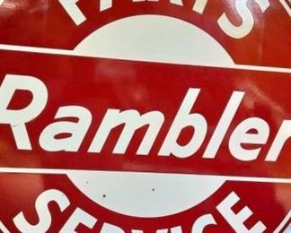 PORC. 42IN PORC. DS RAMBLER SIGN