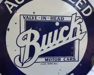 SINGLE SIDED PORC. 42IN SIGN