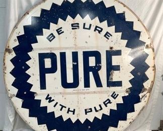 6FT. PORC. PURE DS SIGN