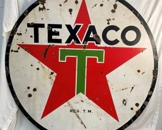 6FT. TEXACO DS STATION SIGN