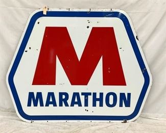 SIDE 2 PORC. MARATHON SIGN