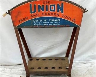 UNION FARM & GARDEN TOOLS DISPLAY