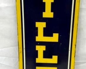 VERTICAL MILLER TIRES SIGN