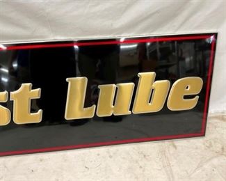 RIGHTSIDE FAST LUBE SIGN