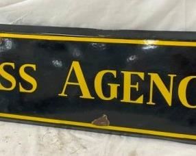 RIGHTSIDE RR EXPRESS AGENCY SIGN
