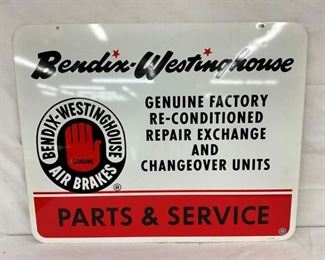 1968 DS BENDEX WESTINGHOUSE SIGN