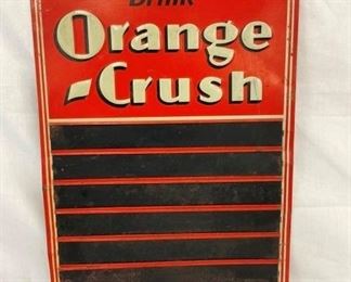 EARLY EMB. ORANGE CRUSH MENU