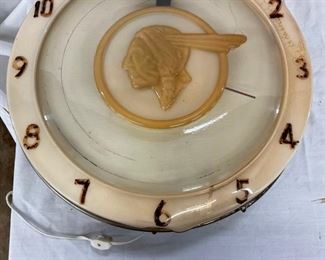 BASE PONTIAC DEALER CLOCK