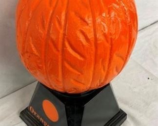 CLOSEUP ORANGE CRUSH DISPENSER