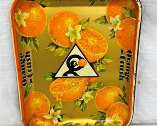 1930'S ORANGE CRUSH W/ CRUSHEY