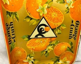 1930'S ORANGE CRUSH W/ CRUSHEY