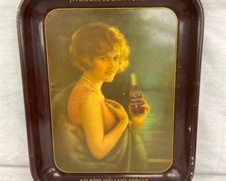 1920'S NUGRAPE W/ LADY AND BOTTLE