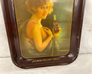 1920'S NUGRAPE W/ LADY AND BOTTLE