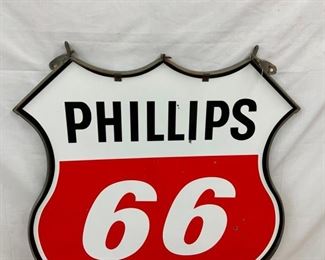 48IN DS PORC. PHILLIPS 66 SHIELD SIGN