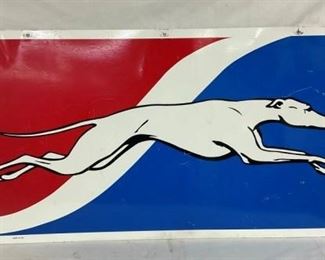 GREYHOUND BUS SIGN