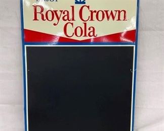 EMB. ROYAL CROWN COLA MENU