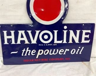 CLOSEUP PORC. DS HAVOLINE SIGN